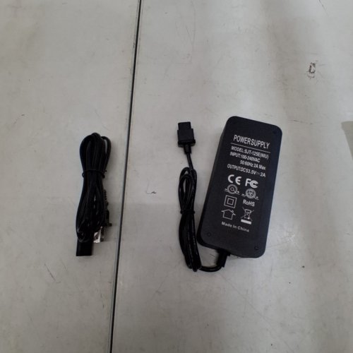 2PC ELECTRIC SCOOTER POWER SUPPLY - 5V - 2AMP -BLACK (MODEL: SJT-125E(NIU)) image 2