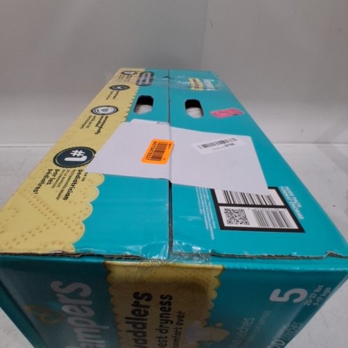 100PK PAMPERS SWADDLERS PULL-ON DIAPERS - SIZE 5 image 3