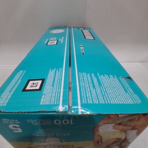 100PK PAMPERS SWADDLERS PULL-ON DIAPERS - SIZE 5 image 4