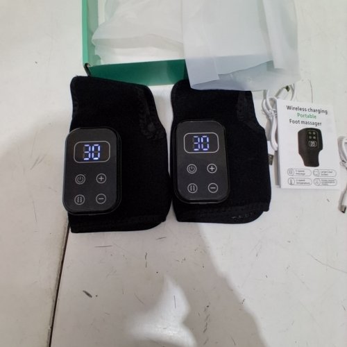 FEVER MASSAGE ELECTRIC FOOT & ANKLE MASSAGER - BLACK image 2