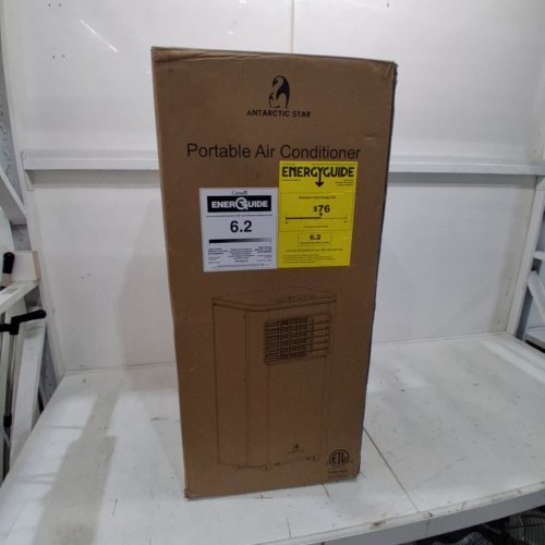ANTARCTIC STAR PORTABLE 4-IN-1 AIR CONDITIONER WITH WHEELS - 8000BTU, COVERS 350 SQ.FT - WHITE - (MODEL: NPL-05C/X1E) image 7