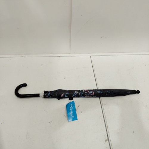 KIDS THE WEATHER STATION GAMER PATTERN UMBRELLA - OSFM - BLACK/MULTICOLOURED (MODEL: GMUM0400) image 3