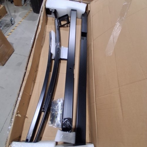 OUTDOOR TRANSITIONAL HANDRAIL FOR 1-3 STEP STAIRS - BLACK (MODEL: H5709-3) image 2