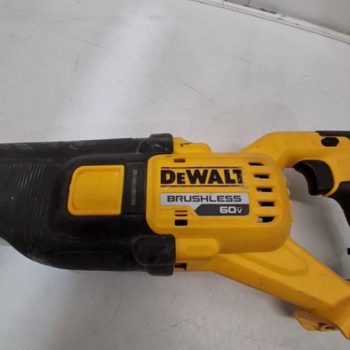 DEWALT 60 V MAX CORDLESS RECIPROCATING SAW - YELLOW / BLACK *TOOL ONLY* - (MODEL: DCS389) image 3