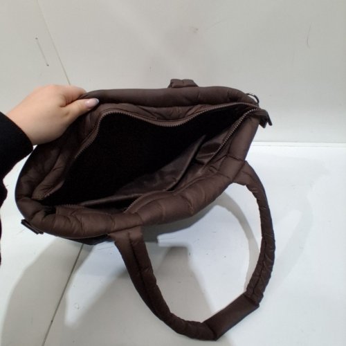 LOLE QUILTED PUFFER TOTE BAG - FITS 16" LAPTOPS - BROWN (MODEL: 2823771) image 3