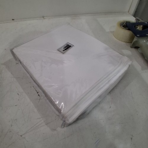 4PC COOL BAMBOO DOUBLE BRUSHED BAMBOO & MICROFIBER SHEET SET - KING - WHITE image 4