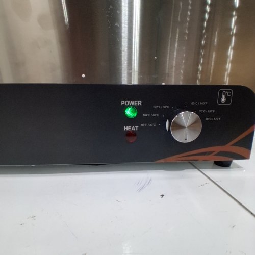 4-PAN COMMERCIAL FOOD WARMER STAINLESS STEEL BAIN MARIE WITH LIDS - 24L, 1500W - SILVER (MODEL: HK-BN3B) image 2
