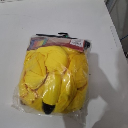 YOUTH DISGUISE POKÉMON PIKACHU ONE PIECE COSTUME - EXTRA LARGE/14-16 YEARS - YELLOW (STYLE: 94703J) image 3