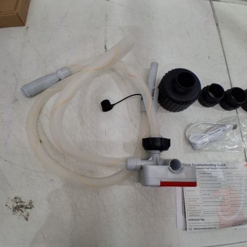 PORTABLE FUEL TRANSFER PUMP FOR GASOLINE & DIESEL - 3.2GPM - 51" (MODEL: FN901A-USB) image 5