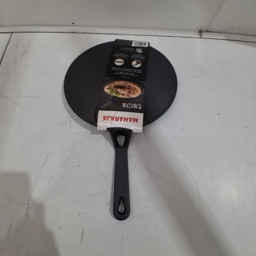 MAHARAJA CAST IRON FLAT TAWA COOL TOUCH HANDLE - 10.25" image 3