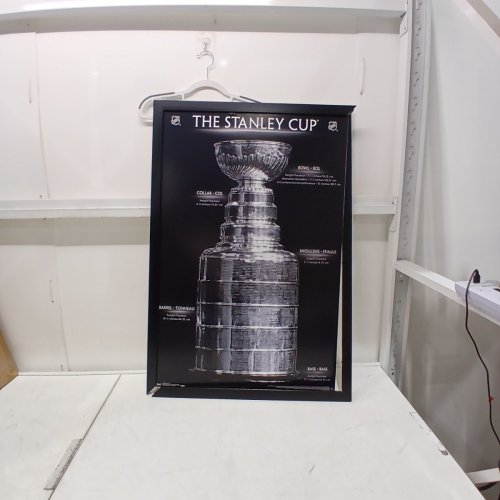TRENDS INTERNATIONAL NHL THE STANLEY CUP 16 POSTER WITH FRAME - BLACK (MODEL: 15227) image 2