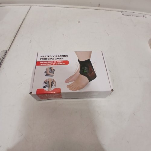 BAISEMAIN HEATED VIBRATING FOOT MASSAGER BRACE - GREY - (MODEL: 102401) image 4