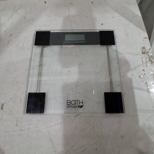 BATH STYLES DIGITAL BATHROOM SCALE - BLACK image 3