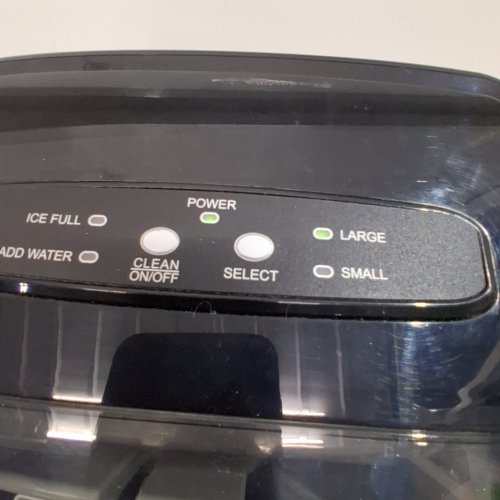 FRIGIDAIRE COMPACT ICE MAKER MACHINE - MAKES 26LBS/DAY - BLACK(MODEL: EFIC130-SSBLACK) image 2