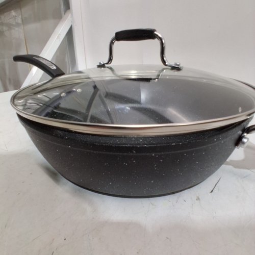 STARFRIT THE ROCK 5QT/12" DEEP FRY PAN WITH LID image 5