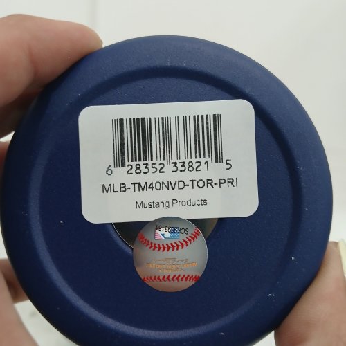 MUSTANG PRODUCTS TORONTO BLUE JAYS TRAVEL MUG - 40 OZ - NAVY BLUE (MODEL: MLB-TM40NVD-TOR-PRI) image 2
