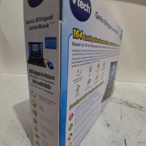 VTECH GENIO BILINGUAL JUNIORBOOK - BLUE (MODEL:2049879/80-581286) image 3