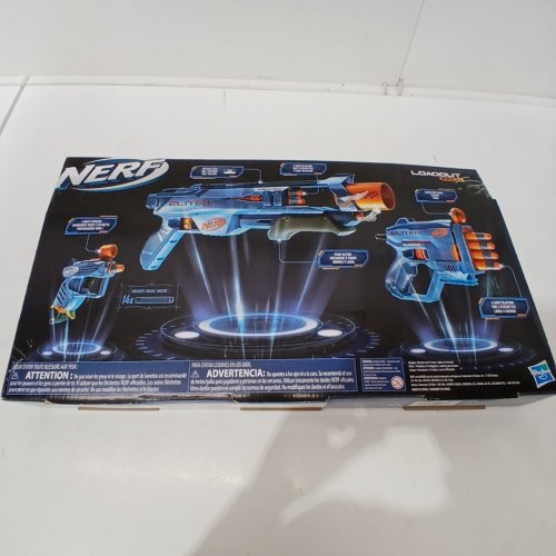 3PC NERF ELITE 2.0 LOADOUTSET BLASTER PACK - TECHNICIAN DS-2 / QUADFIRE QS-4 & ACE SD-1 BLASTERS - BLUE (MODEL: 2414317) image 4