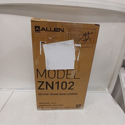 ALLEN SPORTS DELUXE TRUNK/SUV MOUNTED 2-BIKE CARRIER/RACK - BLACK/GREEN (MODEL: ZN102) image 4