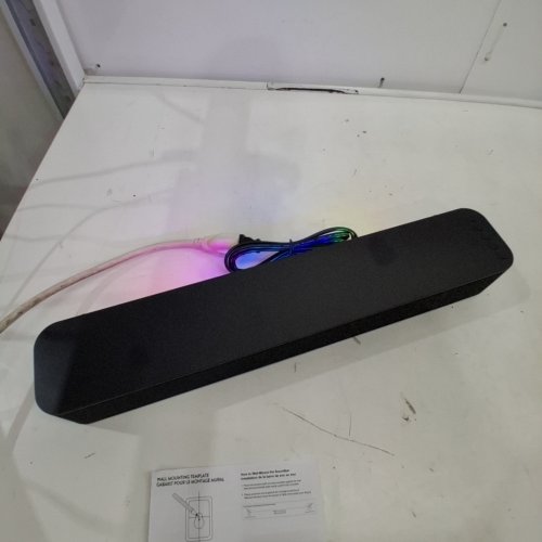 ONN 2.0 CH RGB LED SOUNDBAR WITH BLUETOOTH - 20" - BLACK (MODEL: 100075108) image 2