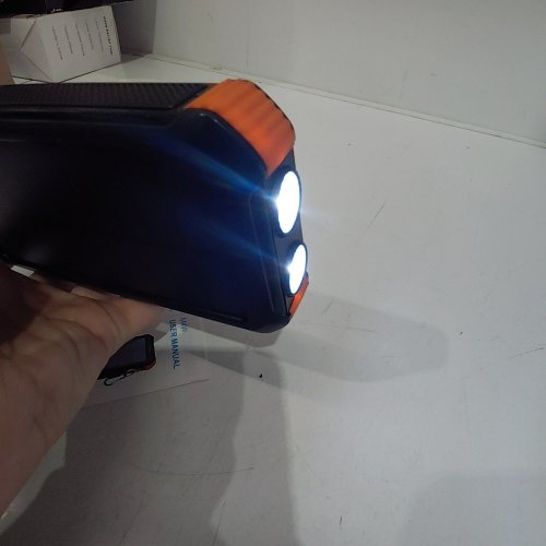 LATIMERIA SOLAR CHARGER POWER BANK 45800MAH - BLACK / ORANGE image 2