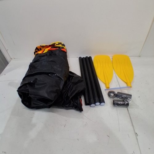 INTEX EXPLORER 200 2-PERSON INFLATABLE BOAT - ORANGE/YELLOW/BLACK (MODEL: ‎58330EP) image 3