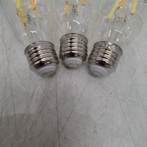 3 PHILIPS SMART LED VINTAGE EDISON FILAMENT ST19 LIGHT BULB - 60W - 120V - 500LM (MODEL: 9290030097) image 4