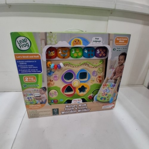 LEAPFROG NATURE WALK TOUCH & LEARN WOODEN WALKER - MULTICOLOR image 4