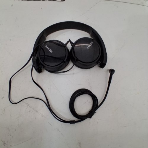 SONY OVER-EAR WIRED HEADPHONES - BLACK (MODEL: MDR-ZX110) image 3