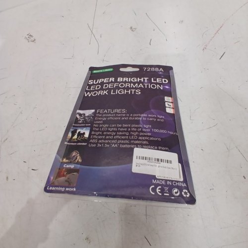 FLEXIBLE LED DESK LIGHT - WHITE (MODEL: 7288A) image 4
