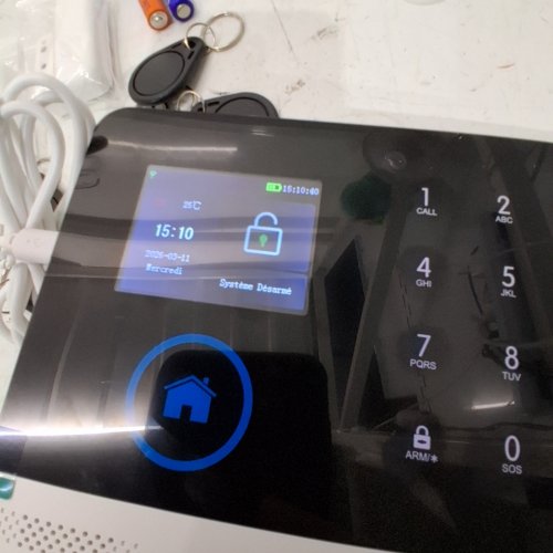 SPLENSSY WIFI GSM HOME SECURITY ALARM SYSTEM - 2G - WHITE image 2