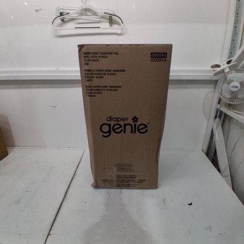 PLAYTEX BABY DIAPER GENIE COMPLETE PAIL SYSTEM - 27" - GREY image 5