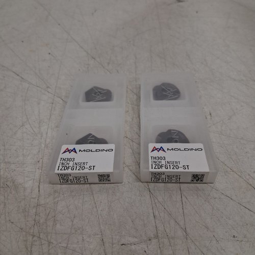 2 (2PK) MOLDINO INDEXABLE HELIX EDGE CUTTING INSERT - TH303 - 0.750" DIAMETER (MODEL: IZDFG120-ST) image 4