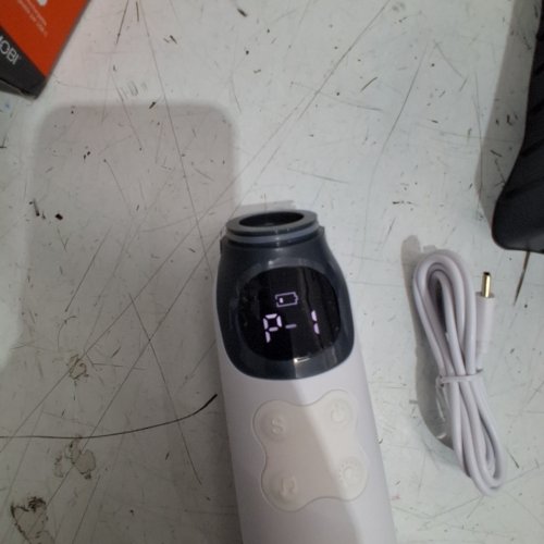 MOBI RECHARGEABLE NASAL ASPIRATOR - WHITE / BLACK (MODEL : 70646) image 2