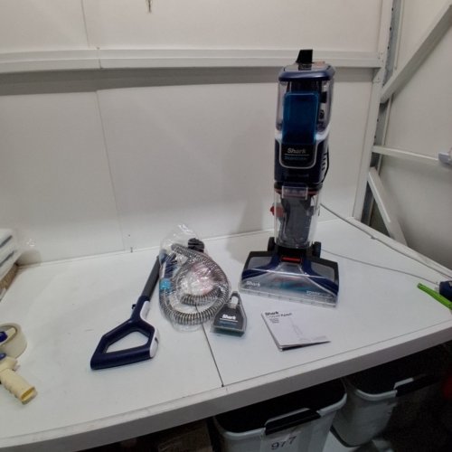 SHARK CARPETXPERT CARPET & UPHOLSTERY CLEANER WITH STAINSTRIKER ATTACHMENT - GREY/NAVY BLUE (MODEL: EX200C 31) image 3