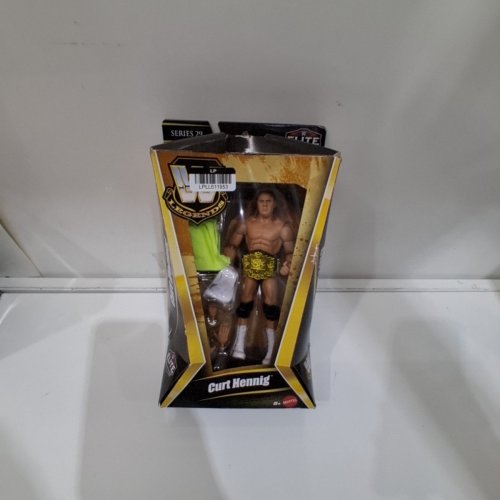 MATTEL WWE LEGENDS CURT HENNIG ACTION FIGURE - 6" image 2