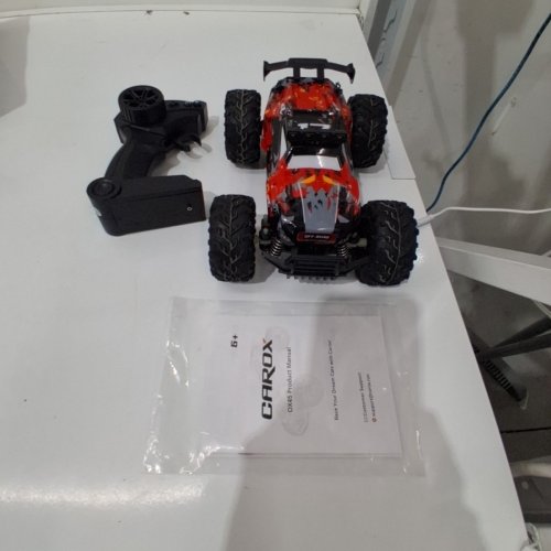 CAROX REMOTE CONTROL RC CAR WITH LED LIGHTING -1:18 - RED/BLACK (MODEL : OX45RED) image 3