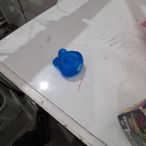 SCHYLLING NEEDOH JELLY HOPS SCENTED BUNNY SENSORY SQUISHY TOY - BLUE image 2