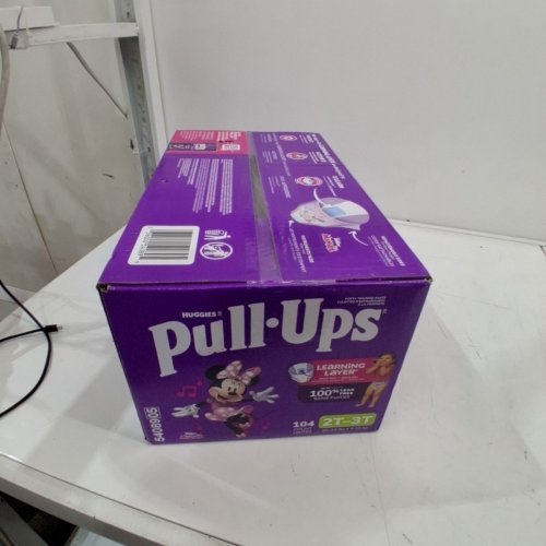 104PK HUGGIES PULL UPS GIRLS POTTY TRAINING PANTS - 2T - 3T - DISNEY JUNIOR MINNIE MOUSE image 3