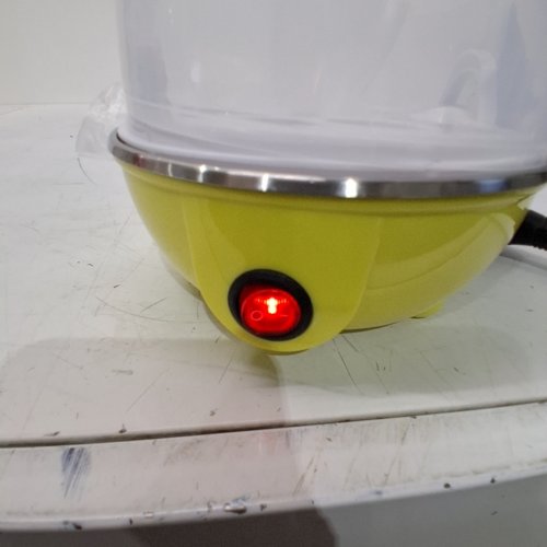 KNIFUN MULTIFUNCTION EGG POACHER - 7 EGG CAPACITY - YELLOW image 2