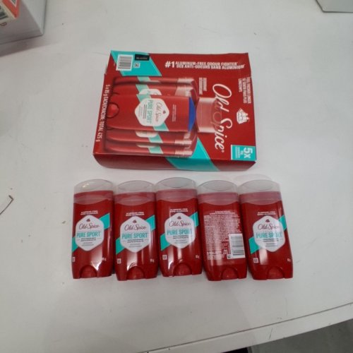 5PK MENS OLD SPICE SWAGGER DEODORANT - SCENT OF PURE SPORT - 85G/EACH image 2