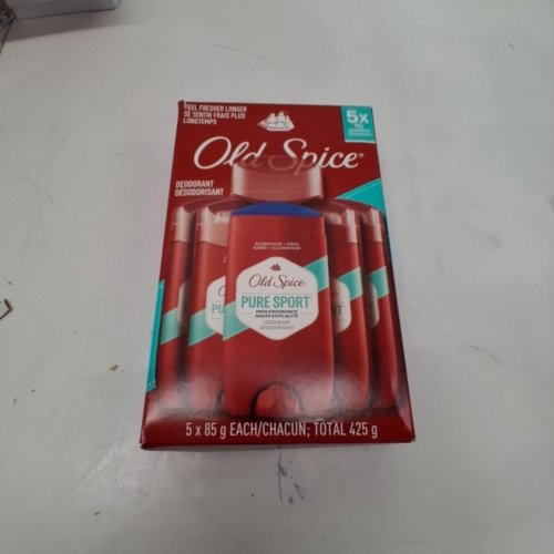 5PK MENS OLD SPICE SWAGGER DEODORANT - SCENT OF PURE SPORT - 85G/EACH image 3
