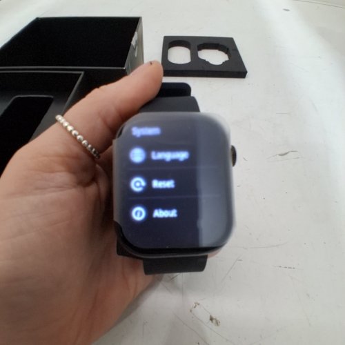 DA FIT SMART FITNESS WATCH COMPATIBLE WITH ANDROID AND IOS - 1.83" HD SCREEN -BLACK image 3