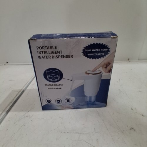 PORTABLE WATER JUG DISPENSER PUMP - 8W - 5 GAL CAPACITY - WHITE (MODEL: CAZ05-WHITE-VINE) image 5