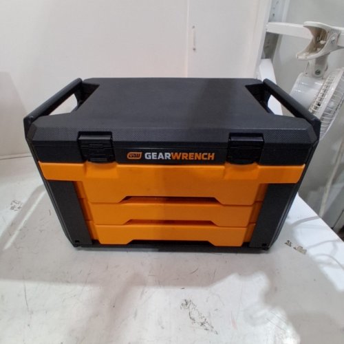 232PC GEARWRENCH MECHANICS TOOL SET - 1/4" AND 3/8" DRIVE - BLACK AND ORANGE (MODEL: GW72LLCBMTS) image 2
