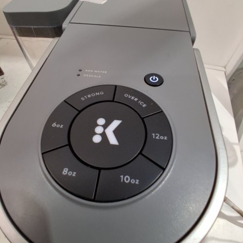 KEURIG K-SUPREME SINGLE SERVE COFFEE MAKER - 4 CUP SIZES, 1.95L FOR WATER - GREY - (MODEL: K910) image 2