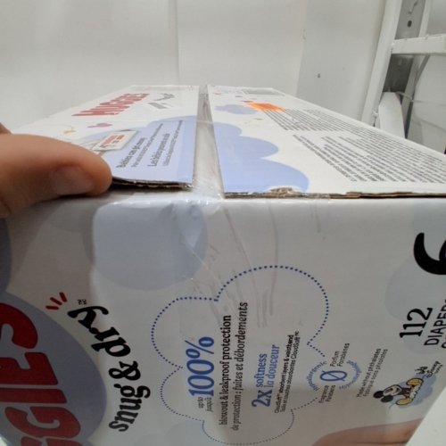 112PK HUGGIES SNUG AND DRY DIAPERS - SIZE 6 - 35LBS - DISNEY MICKEY MOUSE image 4