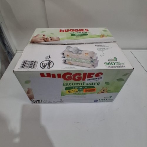 960 WIPES HUGGIES NATURAL CARE SENSITIVE SKIN BABY WIPES image 4