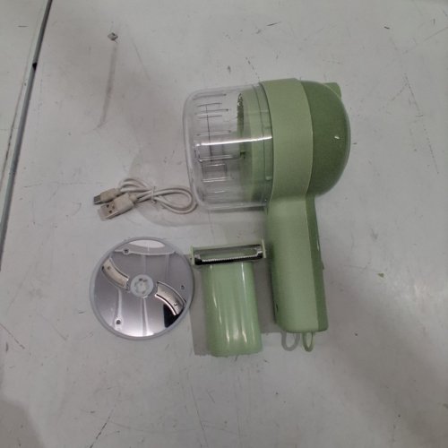 LEATIKALL 4-IN-1 RECHARGEABLE HANDHELD FOOD CHOPPER - GREEN image 4