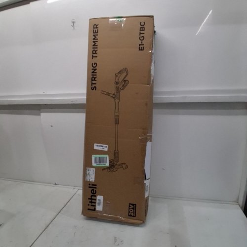 LITHELI CORDLESS STRING TRIMMER - 12" - 20V - GREY (MODEL: E1-GTBC) image 7